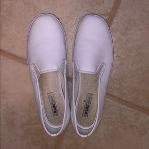 White van- like shoes